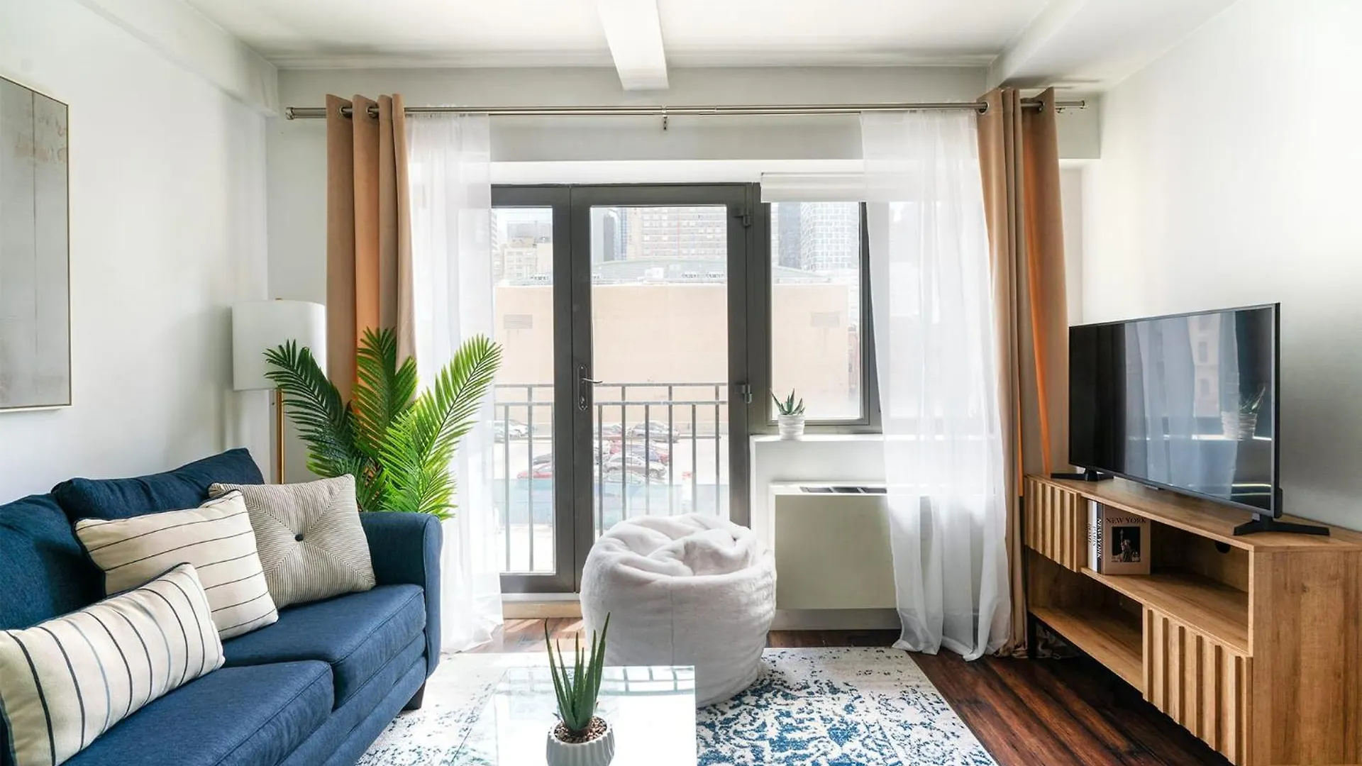公寓 纽约809-3A 1Br Columbus Circle Elevator W D公寓